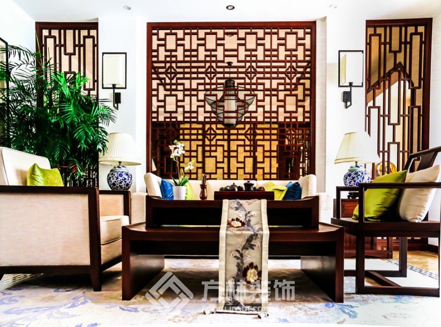 中海央墅裝修實(shí)景案例-方林裝飾