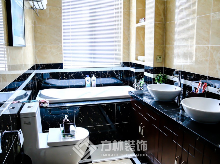 中海央墅裝修實(shí)景案例-方林裝飾