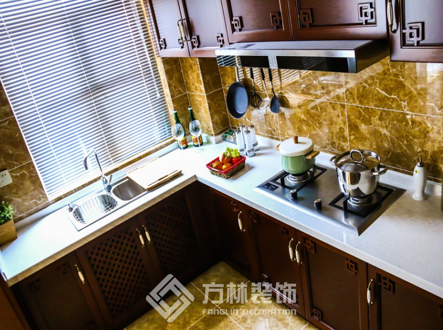 中海央墅裝修實(shí)景案例-方林裝飾