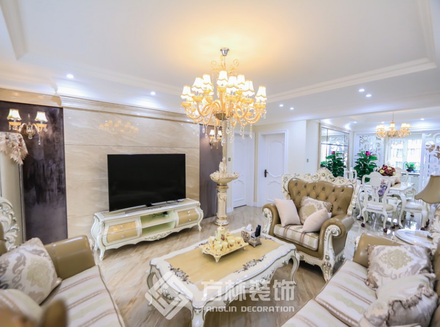 金地長青灣裝修實景案例-方林裝飾