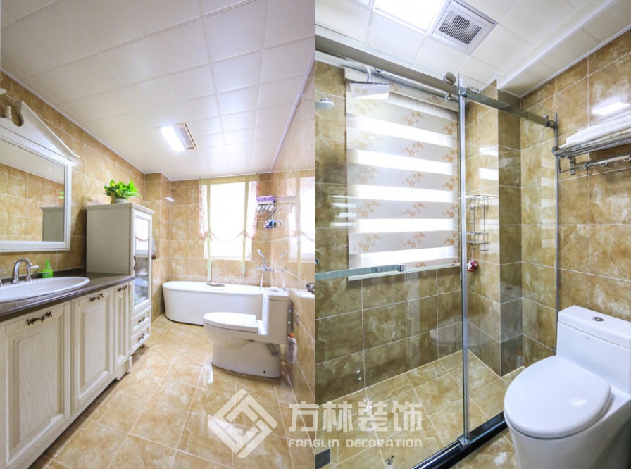 金地長青灣裝修實景案例-方林裝飾