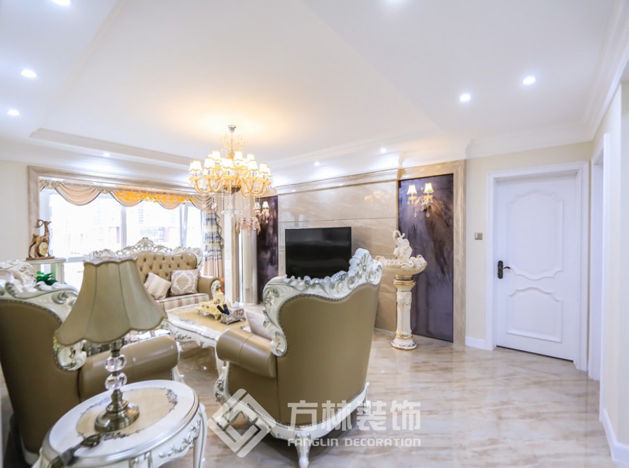 金地長青灣裝修實景案例-方林裝飾