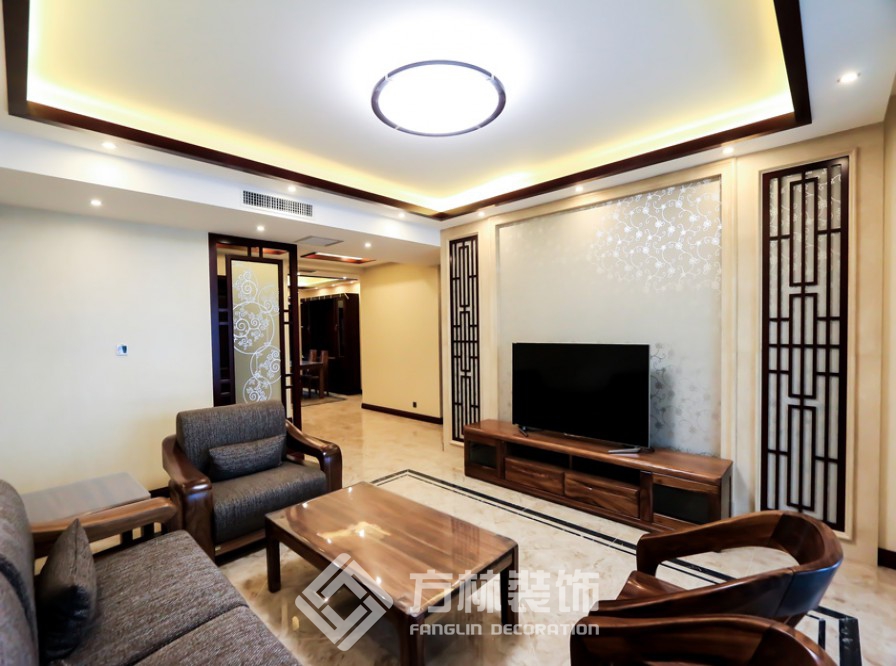 奕聰花園裝修實(shí)景案例-方林裝飾