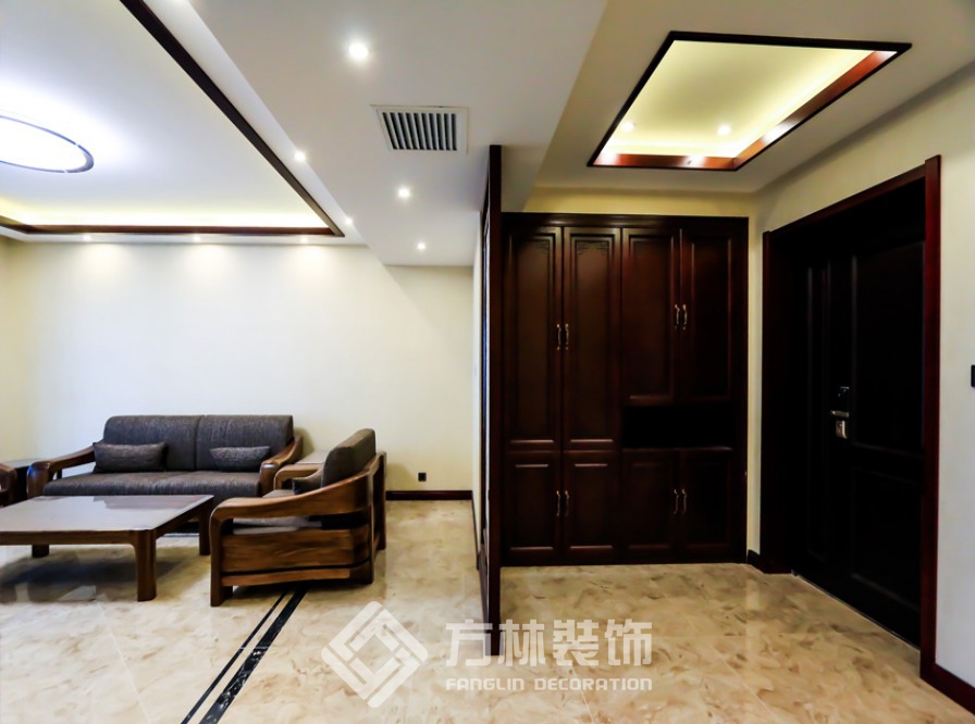 奕聰花園裝修實(shí)景案例-方林裝飾