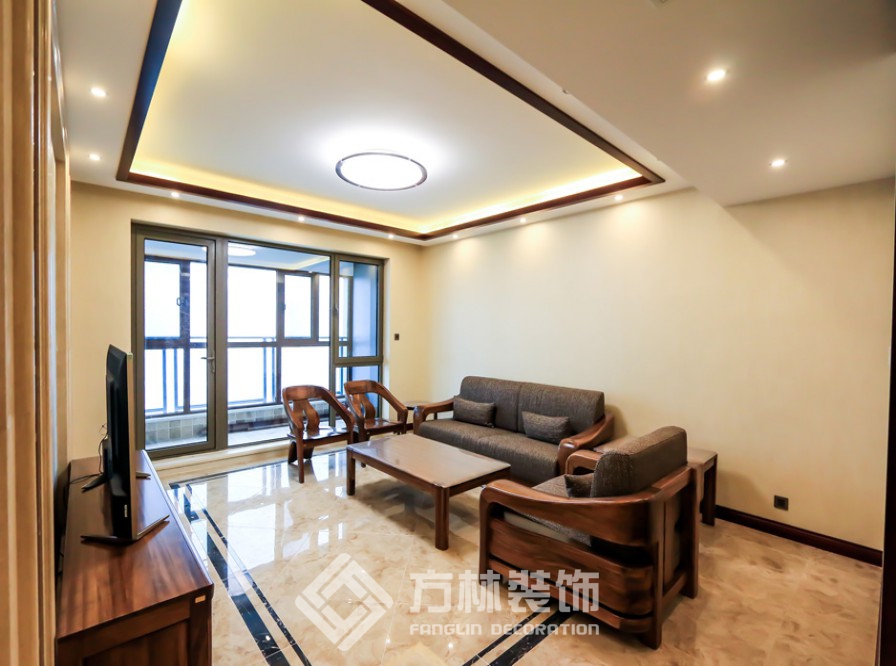 奕聰花園裝修實(shí)景案例-方林裝飾