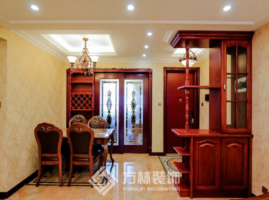 華潤橡樹灣裝修實(shí)景案例-方林裝飾