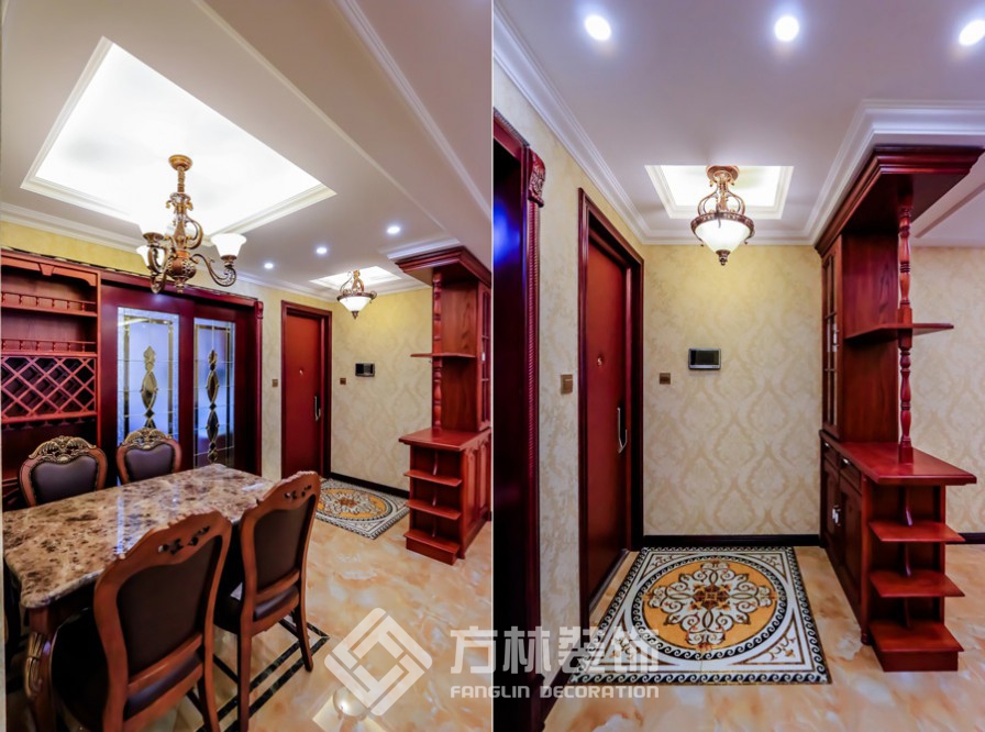 華潤橡樹灣裝修實(shí)景案例-方林裝飾