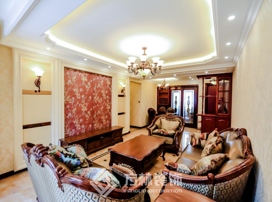 華潤橡樹灣裝修實(shí)景案例-方林裝飾