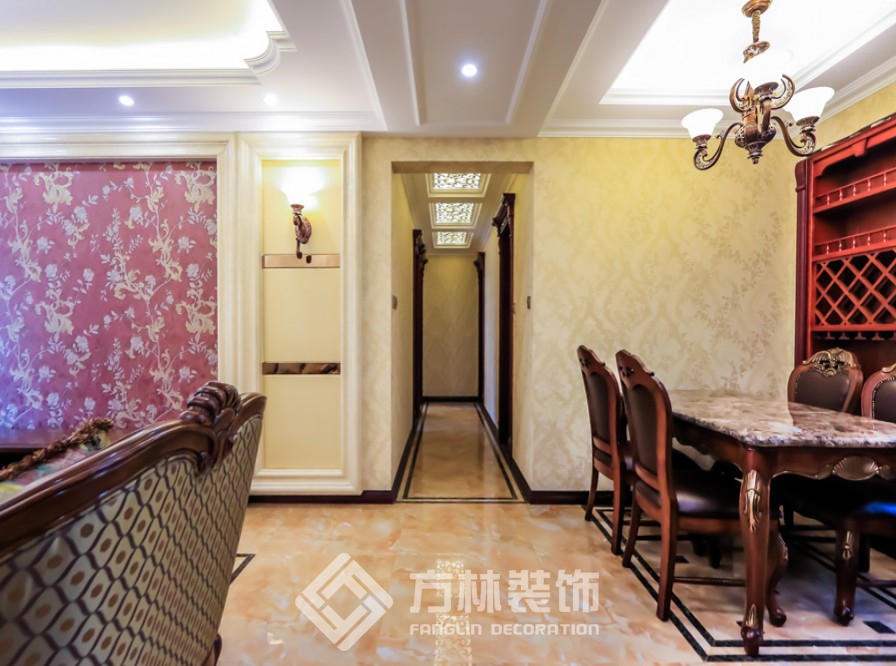 華潤橡樹灣裝修實(shí)景案例-方林裝飾