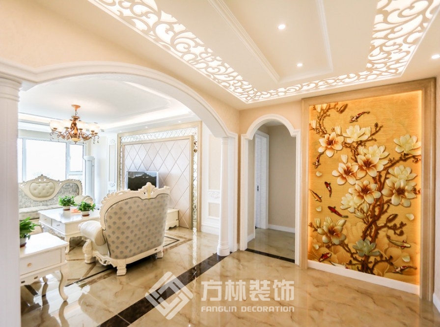 御景新世界裝修實景案例-方林裝飾