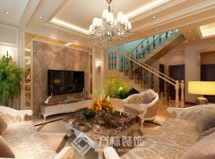 碧桂園350平歐式風格裝修效果圖