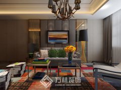 華潤幸福里92平現(xiàn)代簡約風格裝修效果圖