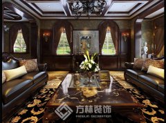 隆河谷別墅275平美式田園風格裝修效果圖