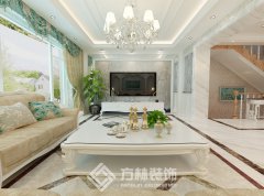 美地新城300平歐式風格裝修效果圖