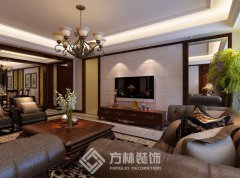 遠(yuǎn)洋公館180平新古典風(fēng)格裝修效果圖