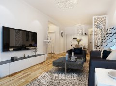 皇姑中海寰宇天下天賦96平現(xiàn)代簡約風格裝修效果圖