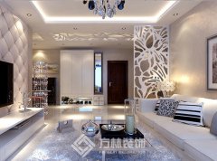 萬恒愿景129平現(xiàn)代簡(jiǎn)約風(fēng)格裝修效果圖