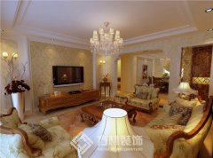碧桂園150平歐式風(fēng)格裝修效果圖