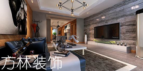 沈陽華潤奉天九里現(xiàn)代混搭裝修案例