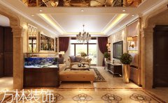 沈陽(yáng)華潤(rùn)紫云府裝修案例效果圖【130平新古典】