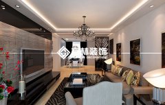 沈陽中海寰宇天冠裝修效果圖-130平戶型【現(xiàn)代風(fēng)