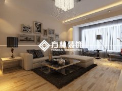 沈陽中?？党茄b修案例效果圖-時尚大氣【方林裝飾】