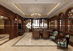 美地莊園簡(jiǎn)約歐式240平裝修效果圖