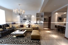 中金啟城現(xiàn)代風(fēng)格98平三室