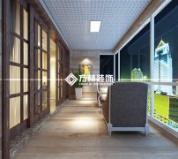 名流公館197平歐式風(fēng)格裝修效果圖