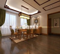 中航城兩河流域138平三室-現(xiàn)代中式