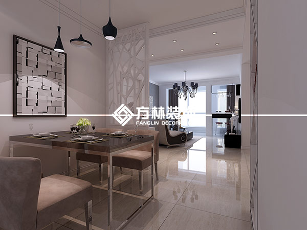 銀億格蘭郡102平戶型裝修效果圖