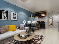 萬錦香樟樹87平二室裝修效果圖