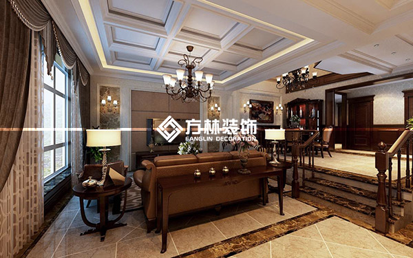 中海龍灣400平別墅-美式