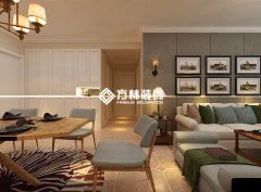 尚景新世界101平現(xiàn)代美式