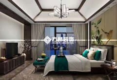 清河半島潤墅350平新中式