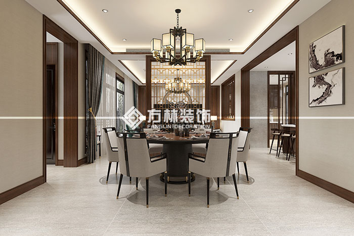 首創(chuàng)禧瑞長河 新中式 180平