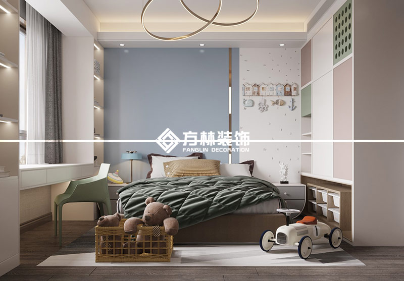 沈陽(yáng)中糧花熙祥云裝修案例帶閣樓