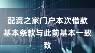 配资之家门户本次借款基本条款与此前基本一致